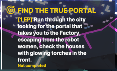 Find True Portal クエストクリアのヒント／World of Woman Galaxy ／The Sandbox