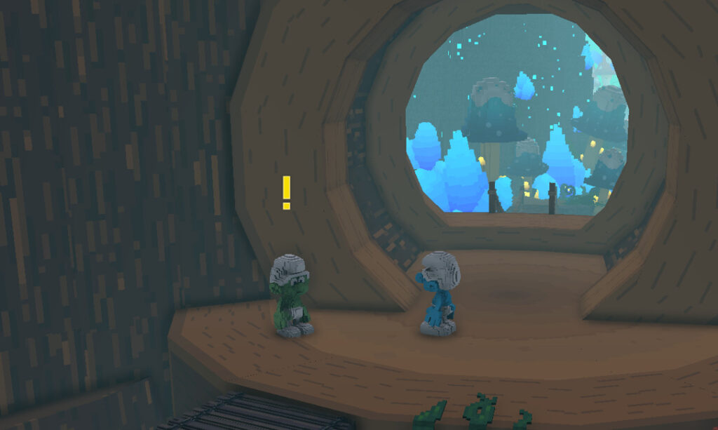 Help Reptile Smurf 1 クエストの始め方／The Smurfs: Giant Tree Expedition ／The Sandbox