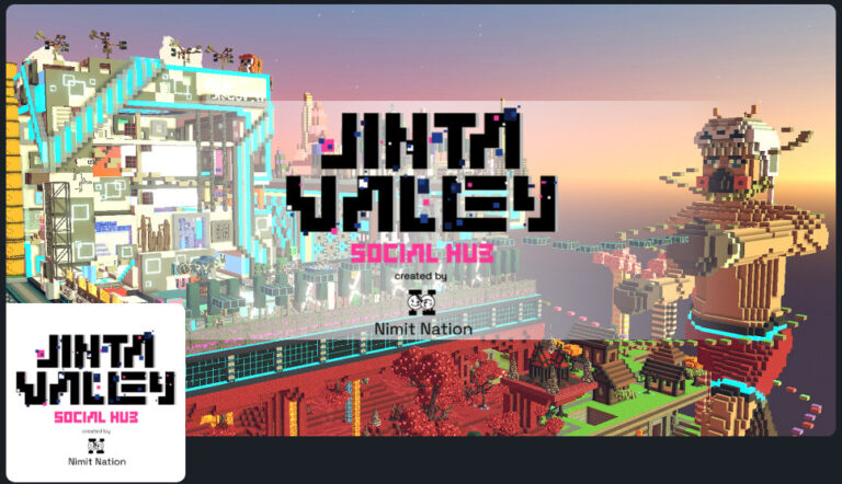 Jinta Valley Social Hub：人生を問う質問。あなたは何のために戦うのか？【The Sandbox ランド紹介】